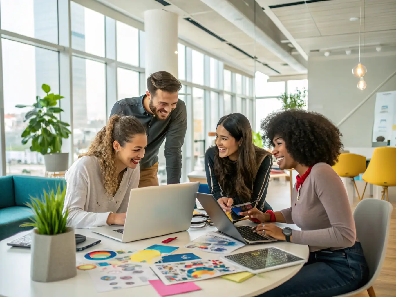 An image featuring a successful influencer collaboration, highlighting FoxyGrow's influencer marketing prowess.
